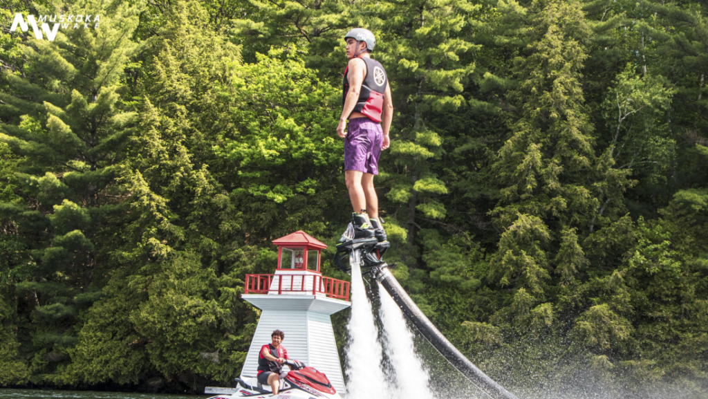 Flyboarding in Muskoka Muskoka Wake Water Sports