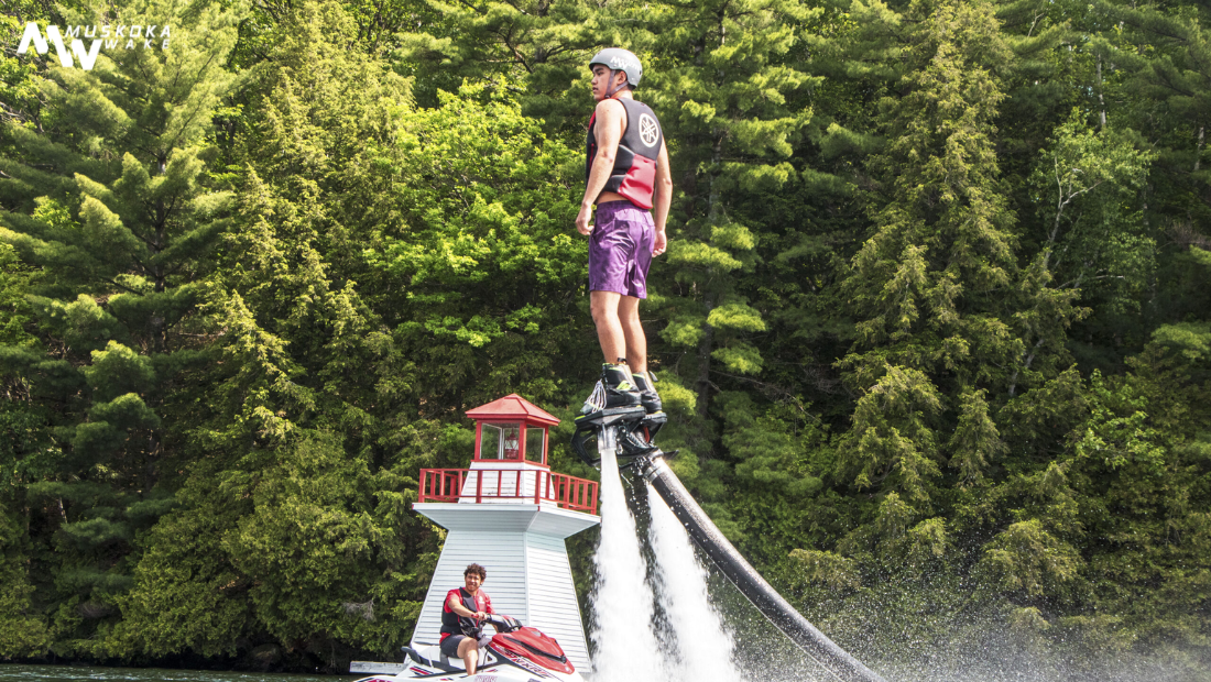 Flyboarding in Muskoka Muskoka Wake Water Sports