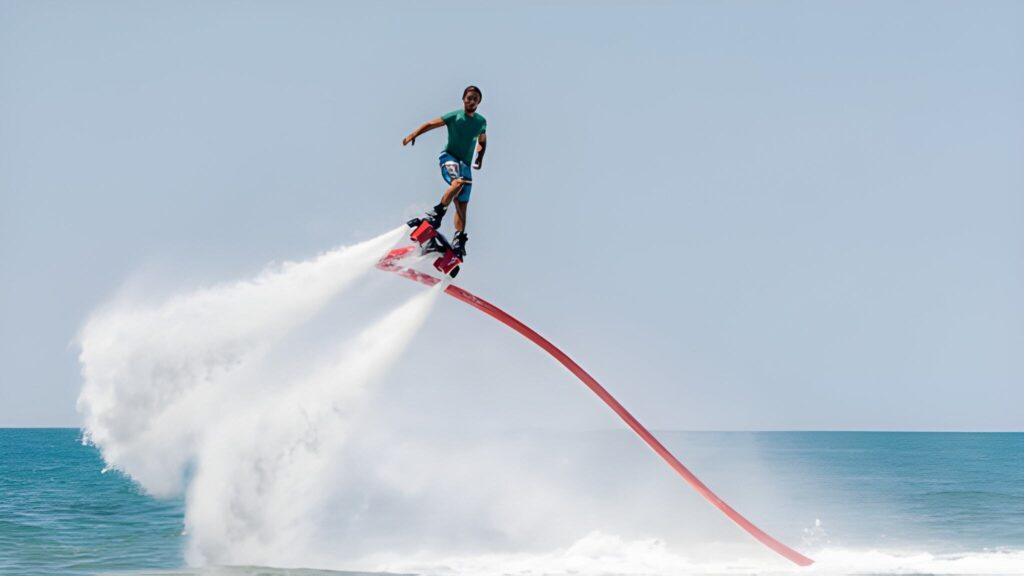 flyboarding in Muskoka