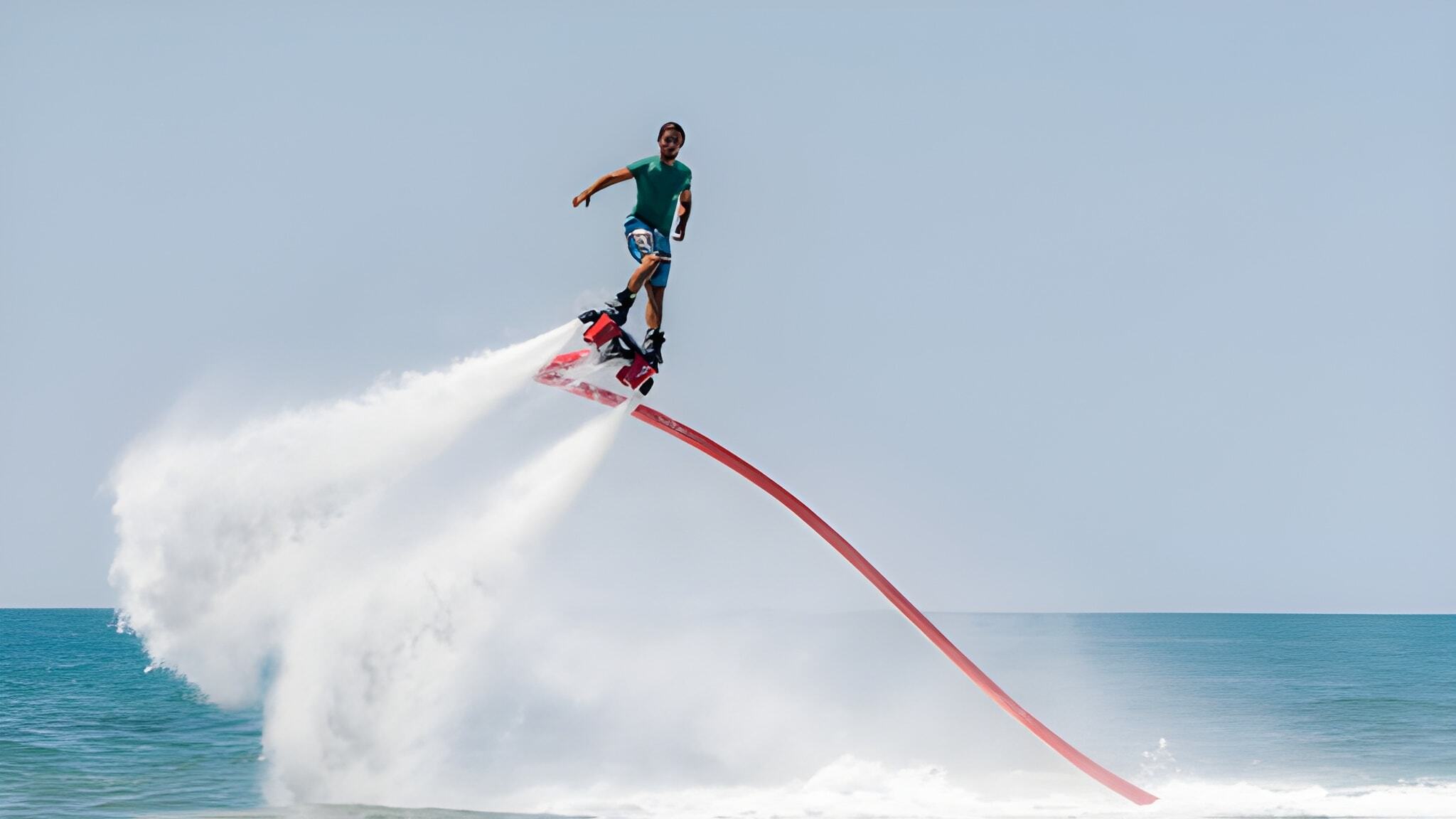 flyboarding in Muskoka